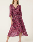 Zora Wrap Midi Dress