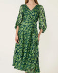 Orchid Wrap Dress