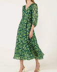 Orchid Wrap Dress