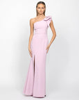 Sue Frill Shoulder Gown