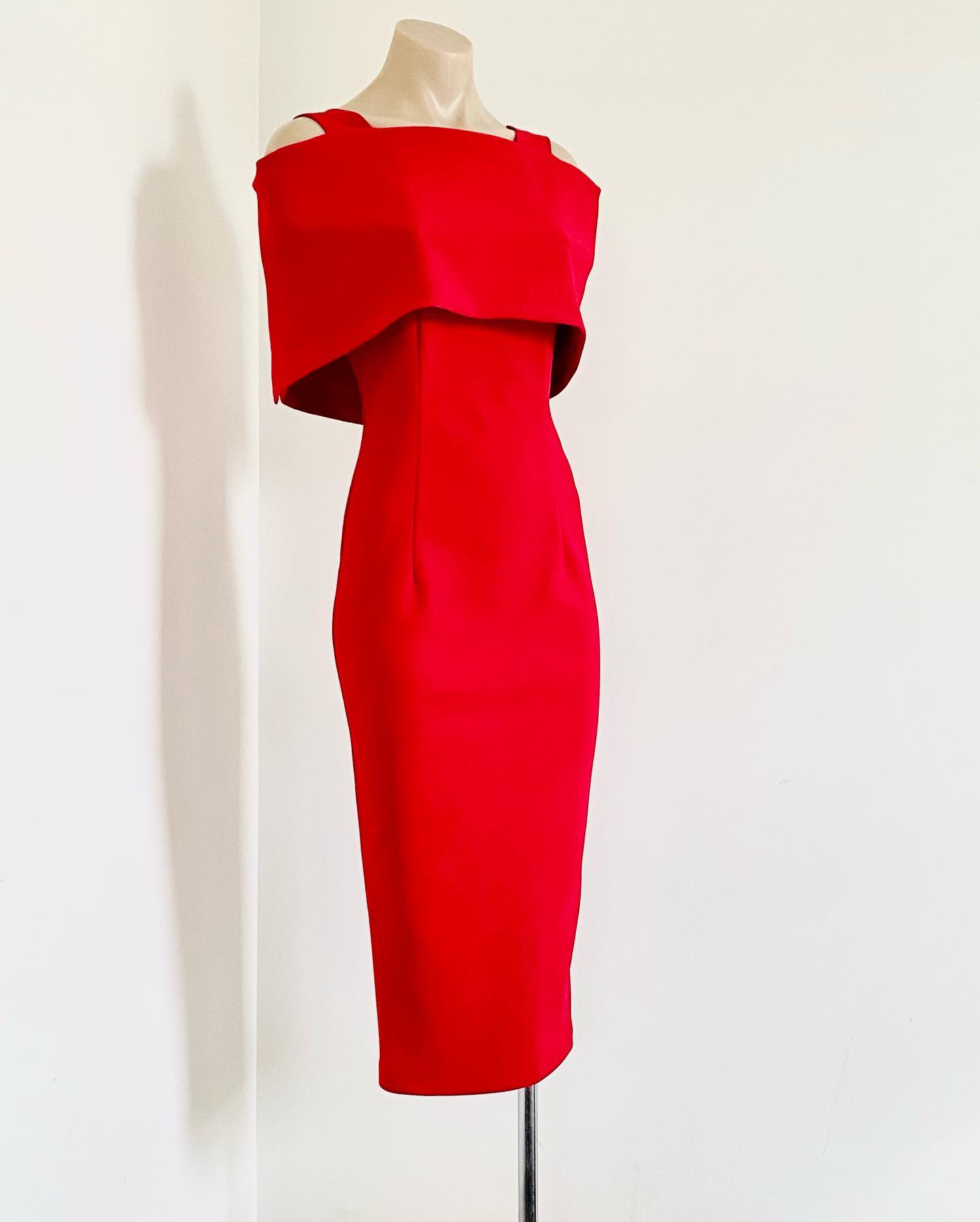 Kerbie Dress Red